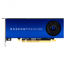Tarjeta de Video Profesional AMD Radeon Pro WX 3200 / 4GB GDDR5 / Mini DP x4 / 100-506115