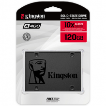Unidad de estado solido SSD 120GB 2.5" SATA3 Kingston A400 / SA400S37/120G