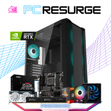 PC RESURGE / AMD RYZEN 5 5600X / RTX 4060 / 16GB RAM  / 1TB SSD M.2 NVME / DISIPADOR DE TORRE ARGB / FUENTE 600W 80+ BRONZE / PROMOCION
