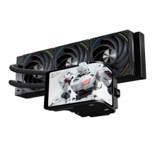 Thermalright Wonder Vision 360 UB ARGB Negro CPU AIO enfriador líquido – visualización curva giratoria de 6.67 pulgadas efecto 3D, resolución 2K
