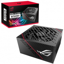 Fuente de poder Asus ROG Strix 650W / 80 Plus Gold Full Modular / ROG-STRIX-650G