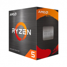 Procesador AMD Ryzen 5 5500 / 6 Core / 12 Thread / 3.6GHz / 4.2GHz Boost / TDP 65W / Incluye Disipador Wraith Stealth / (Requiere Tarjeta de Video) / 100-100000457BOX