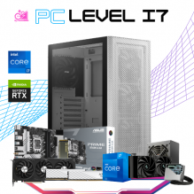 PC LEVEL I7 / INTEL CORE I7-12700 / RTX 4060 / 32GB RAM DDR5 / 1TB SSD NVME/ ENFRIAMIENTO LIQ 240MM / FUENTE 750W 80+ BRONZE / PROMOCION