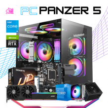 PC PANZER 5 / INTEL CORE I5-12400F / RTX 4060 / 16GB RAM / 1TB SSD M.2 NVME / DISIPADOR DE TORRE ARGB / FUENTE 750W 80+ BRONZE / PROMOCION