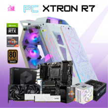 PC XTRON R7 / AMD RYZEN 7 5700X / RTX 5070 / 32GB RAM / 1TB SSD NVME / DISIPADOR DE TORRE DOBLE / FUENTE 750W 80+ BRONZE / PROMOCION