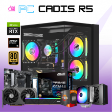 PC CADIS R5 / AMD RYZEN 5 5500 / RTX 5050 / 16GB RAM / 500GB SSD NVME / DISIPADOR DE TORRE / FUENTE 550W 80+ BRONZE / PROMOCION/ 