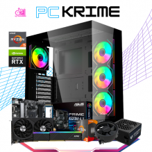 PC KRIME / AMD RYZEN 5 5500 / RTX 3060 12GB / 16GB RAM / 500GB SSD NVME / DISIPADOR DE STOCK / FUENTE 550W 80+ BRONZE/ PROMOCION