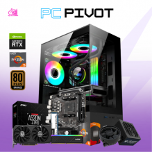 PC PIVOT / AMD RYZEN 5 4500/ RTX 4060 / 16GB RAM / 500GB SSD NVME / DISIPADOR DE STOCK / FUENTE 750W 80+ BRONZE / PROMOCION