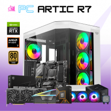 PC ARTIC R7 / AMD RYZEN 7 9700X / RTX 5070 TI / 32GB RAM DDR5 / 2TB SSD M.2 NVME / FUENTE 850W 80+ GOLD / ENFRIAMIENTO LIQ 360MM / PROMOCION