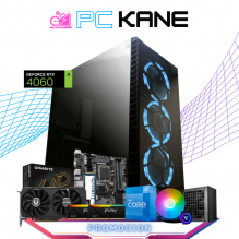 PC KANE/ INTEL CORE I5-12400 / RTX 4060 / 16GB RAM / 1TB SSD M.2 NVME / ENFRIAMIENTO LIQUIDO 120MM / FUENTE 700W 80+ BRONZE / PROMOCION