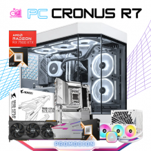 PC CRONUS R7 / AMD RYZEN 7 9800X3D / RADEON RX 7900 XTX / 32GB RAM DDR5 / 2TB SSD NVME / ENFRIAMIENTO LIQ 360MM / FUENTE 850W 80+ GOLD / PROMOCION