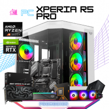 PC XPERIA R5 PRO / AMD RYZEN 5 9600X / RTX 5070 / 32GB RAM DDR5 / 2TB SSD NVME / FUENTE 750W 80+ GOLD / ENFRIAMIENTO LIQ 360MM / PROMOCION