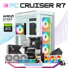 PC CRUISER R7 / AMD RYZEN 7 9800X3D / RTX 5080 / 32GB RAM DDR5 / 2TB SSD NVME / ENFRIAMIENTO LIQ 360MM / FUENTE 850W 80+ GOLD / PROMOCION