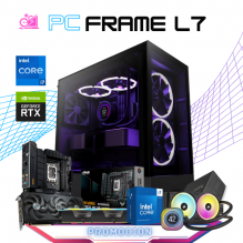 PC FRAME L7 / INTEL CORE I7-14700F / RTX 5070 TI / 32GB RAM DDR5 / 2TB SSD NVME / ENFRIAMIENTO LIQ 240MM / FUENTE 850W 80+ GOLD / PROMOCION