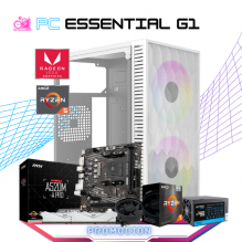 PC ESSENTIAL G1 / AMD RYZEN 5 5600GT / AMD RADEON GRAPHICS/ 16GB RAM / 500GB SSD NVME / FUENTE 500W / PROMOCION