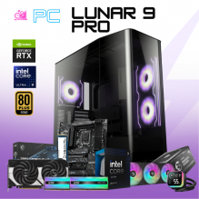 PC LUNAR 9 PRO / INTEL CORE ULTRA 9 285K / RTX 5070 / 32GB RAM DDR5 / 2TB SSD NVME / ENFRIAMIENTO LIQ 360MM / FUENTE 850W 80+ GOLD / Z890 / W11 PRO / PROMOCION