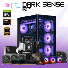 PC DARK SENSE R7 / AMD RYZEN 7 9700X / RTX 5070 TI / 32GB RAM DDR5 / 2TB SSD NVME / ENFRIAMIENTO LIQ 360MM/ FUENTE 850W 80+ GOLD / W11 PRO / PROMOCION