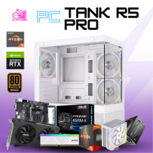 PC TANK R5 PRO / AMD RYZEN 5 5500 / RTX 5050 / 16GB RAM / 500GB SSD NVME / DISIPADOR DE TORRE / A520M / FUENTE 650W 80+ BRONZE / W11 PRO / PROMOCION