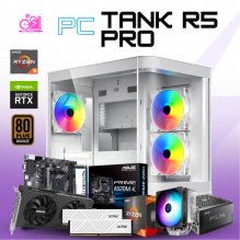 PC TANK R5 PRO / AMD RYZEN 5 5500 / RTX 5050 / 16GB RAM / 1TB SSD NVME / DISIPADOR DE TORRE / A520M / FUENTE 650W 80+ BRONZE / W11 PRO / PROMOCION