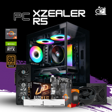PC XZEALER R5 / AMD RYZEN 5 5500 / RTX 5060 / 16GB RAM / 1TB SSD NVME / A520M / FUENTE 650W 80+ BRONZE / W11 PRO / PROMOCION