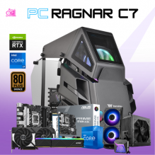 PC RAGNAR C7 / INTEL CORE I7-12700F / RTX 5060 TI / 32GB RAM / 1TB SSD NVME / ENFRIAMIENTO LIQ 240MM / FUENTE 750W 80+ BRONZE / W11 PRO / PROMOCION