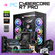 PC CYBERCORE R7 PRO / AMD RYZEN 7 9800X3D / RTX 5090 / 32GB RAM DDR5 / 2TB SSD NVME / ENFRIAMIENTO CON PANTALLA 360MM / FUENTE 1200W 80+ GOLD / 9 VENTILADORES INCLUIDOS / W11 PRO / PROMOCION