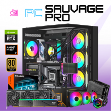 PC SAUVAGE PRO / AMD RYZEN 7 9700X / RADEON RX 9070 XT / 32GB RAM DDR5 / 2TB SSD NVME / ENFRIAMIENTO LIQ 360MM / FUENTE 850W 80+ GOLD / W11 PRO / PROMOCION