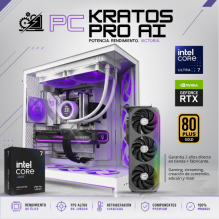 PC KRATOS PRO AI / INTEL CORE ULTRA 270K / RTX 5080 / 48GB RAM DDR5 / 2TB SSD NVME / ENFRIAMIENTO 240MM CORSAIR / FUENTE 1000W 80+ GOLD/ W11 PRO / PROMOCION
