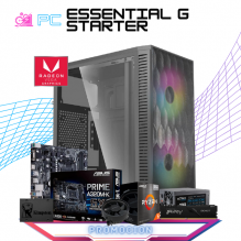 PC ESSENTIAL G STARTER / AMD RYZEN 5 5600G / AMD RADEON GRAPHICS / 8GB RAM / 240GB SSD / FUENTE 500W / PROMOCION