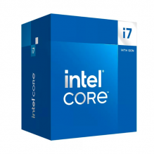 Procesador Intel Core i7-14700 / LGA1700 / 2.10GHz, 20-Core / 33MB Smart Cache / 14va. Generación / Intel UHD GRaphics 770 / Raptor Lake / BX8071514700