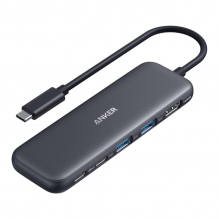 Anker USB C Hub con visualizaci&oacute;n HDMI 4K, 5Gbps y 2 Puertos de Datos | Visualizaci&oacute;n HDMI 4K, 5Gbps, 2 Puertos de Datos