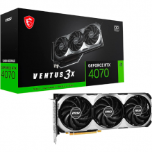 Tarjeta de Video MSI GeForce RTX 4070 Ventus 3X OC / 12 GB / GDDR6x / 912-V513-219