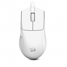 Mouse Gamer Redragon K1ng BLANCO M724-1k Alámbrico 12,400 DPI Ultraligero, Polling 1000Hz