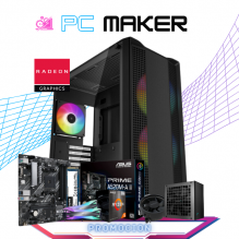 PC MAKER / AMD RYZEN 5 5600G / RADEON VEGA GRAPHICS / 16GB RAM / 500GB SSD M.2 NVME / FUENTE 650W 80 PLUS BRONZE/ PROMOCION