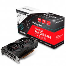 Tarjeta de video Radeon RX 6600 8GB GDDR6 / Sapphire Pulse / HDMI, DP/ PCI-e 4.0 / Nuevo Chip RDNA 2 / 11310-01-20G 