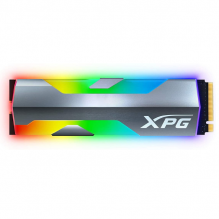 Unidad de estado solido SSD M.2 NVME 500GB Adata XPG Spectrix S20G RGB / Lectura 2500MB/s Escritura 1800MB/s ASPECTRIXS20G-500G-C