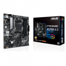 Tarjeta Madre Asus PRIME A520M-A-ll/CSM Socket AM4 AMD Ryzen 5000 READY / A520 Micro ATX / DDR4